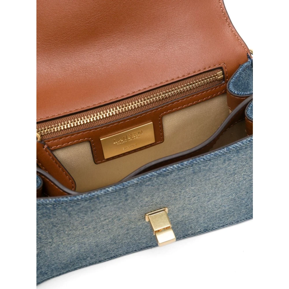 Ralph Lauren Tayler 19 crossbody tas Blue Dames