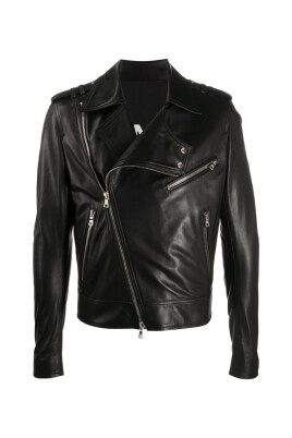 veste-en-cuir-avec-fermeture-a-glissiere-et-bouton