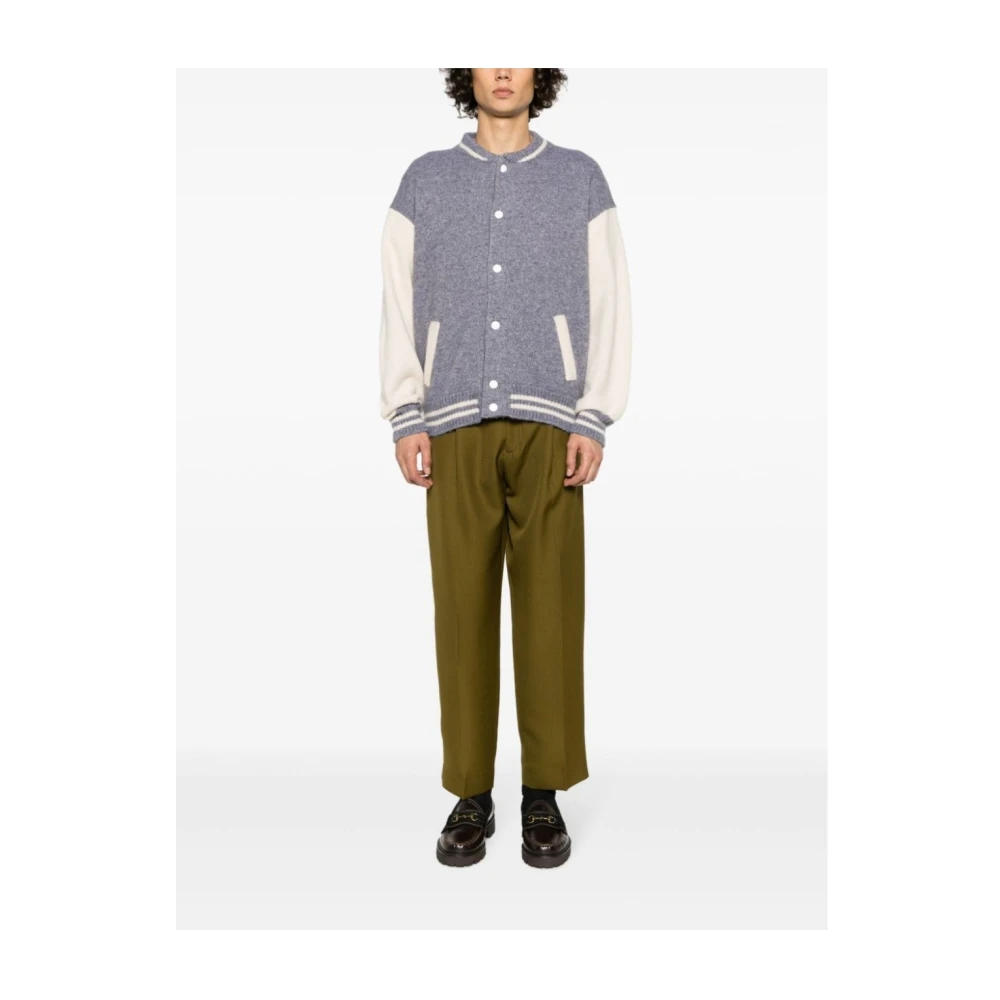 Laneus Zachte Cash Bomberjacks Gray Heren