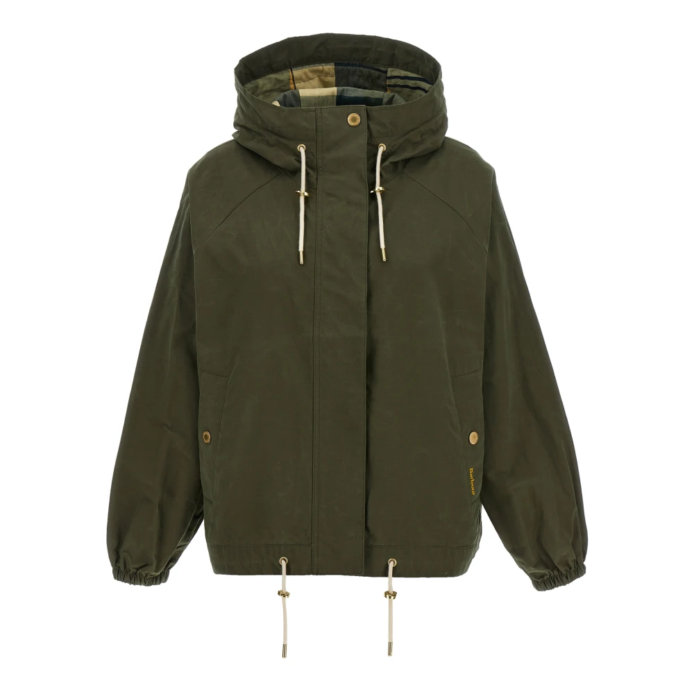 Barbour Women's Green Hawkridge Showerproof Jacket - Light Jackets - S - Jackets