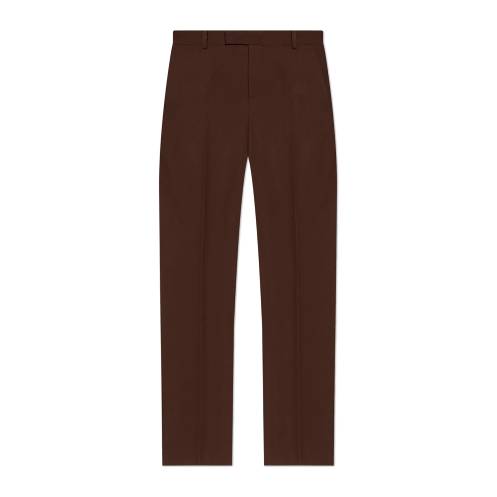 Trousers > Straight Trousers - - Versace - Modalova