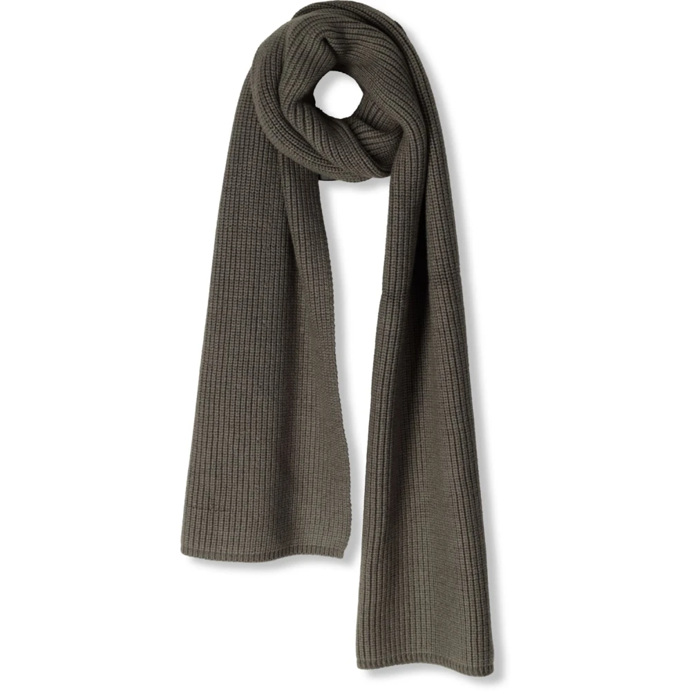 Moss copenhagen Elegante Grijze Sjaal Sleutel Gray Dames