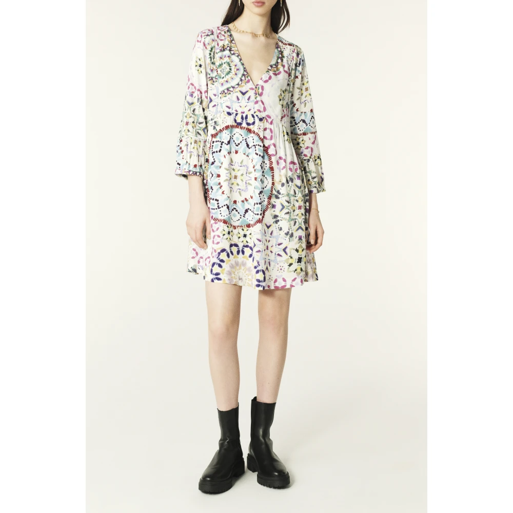 BA&SH Korte Jurk Beige Dames
