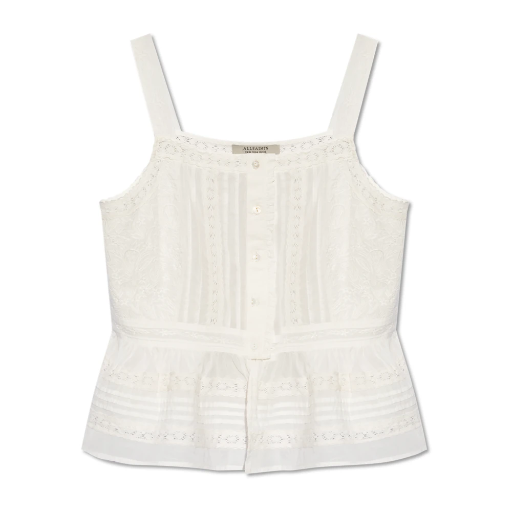 AllSaints Catalina top White Dames