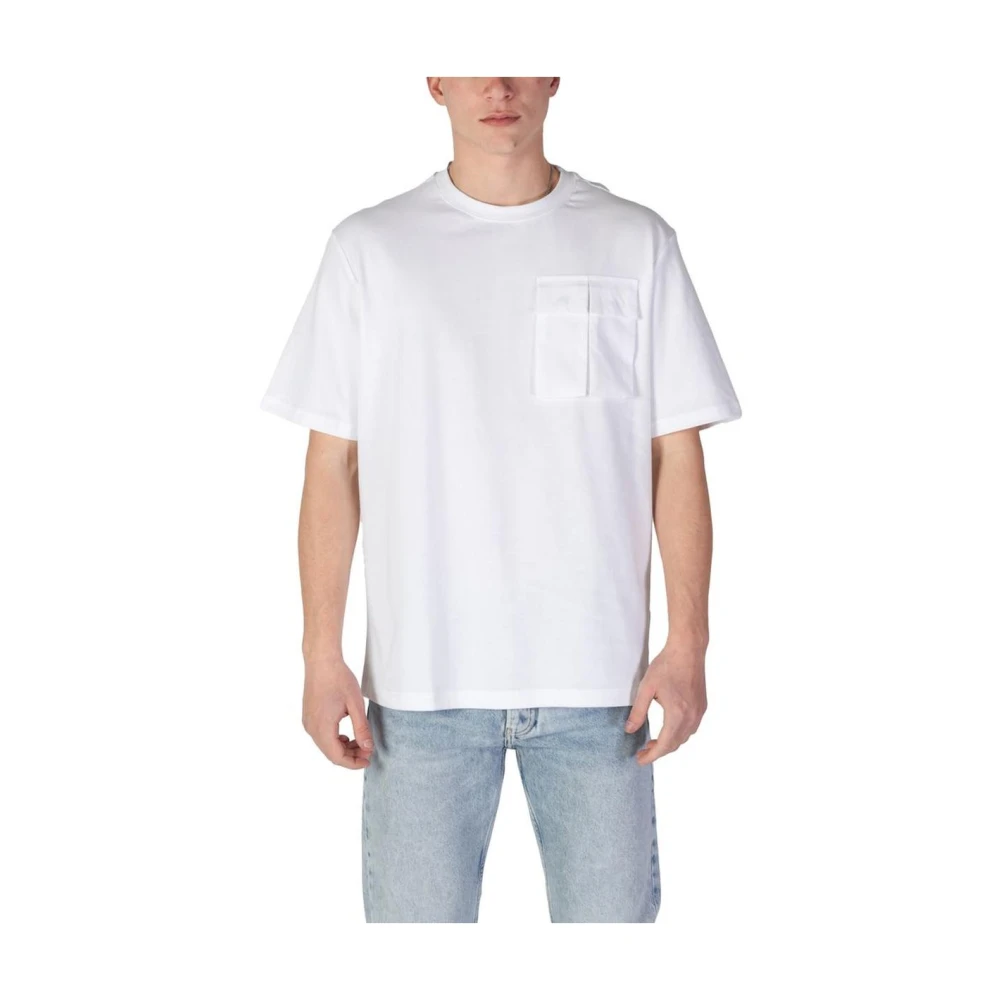 Antony Morato Men's White Pocket T-Shirt