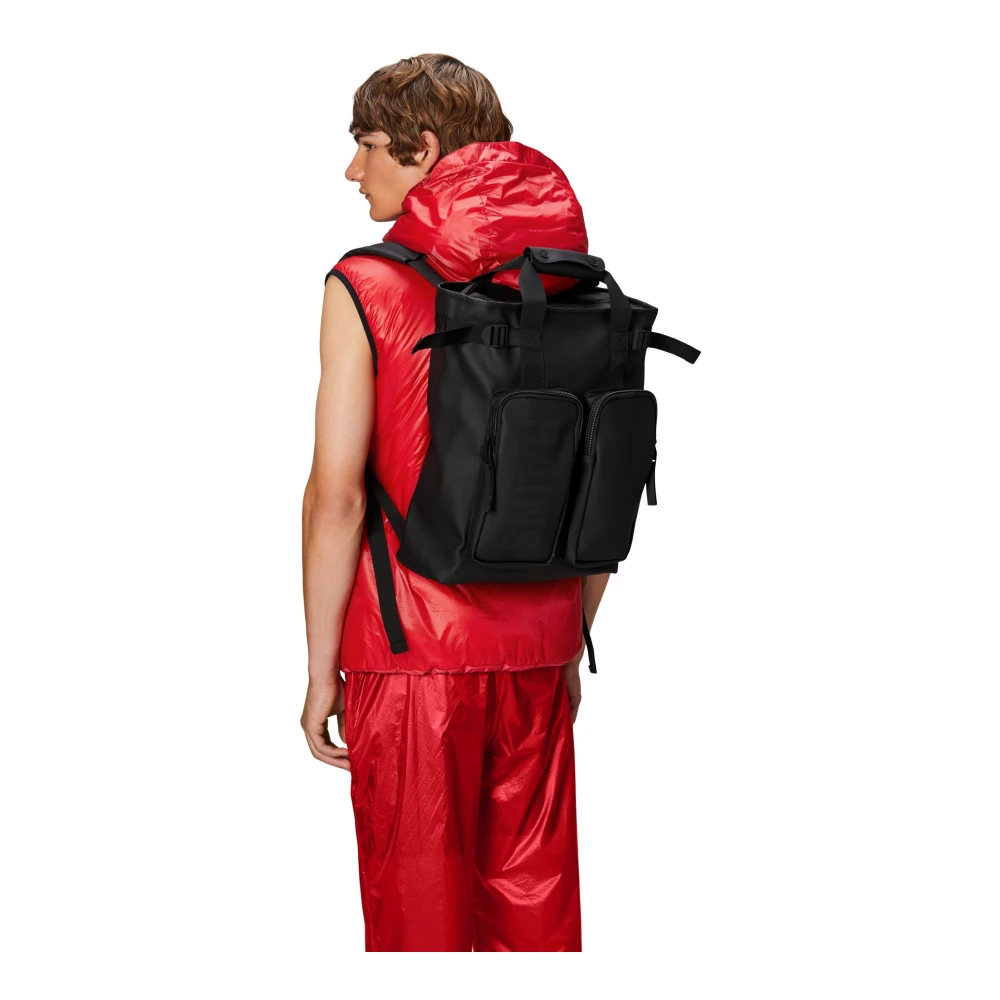 Rains Stijlvolle Rugzak Black Heren