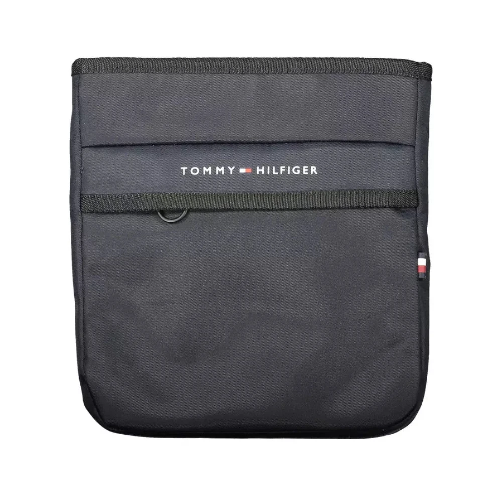 Tommy Hilfiger Men's Blue Cross Body Messenger, One Size, Polyester Shoulder Bag