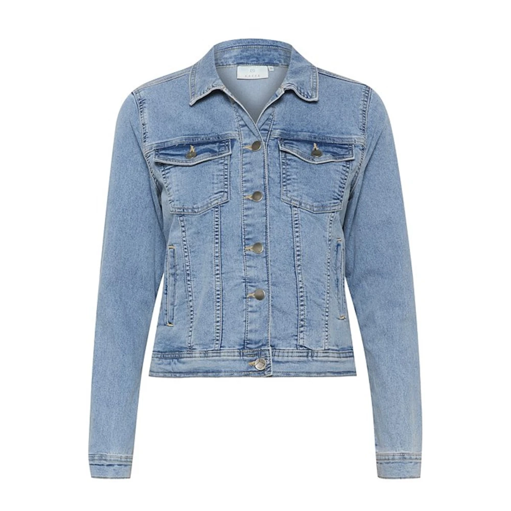Jackets > Denim Jackets - - Kaffe - Modalova