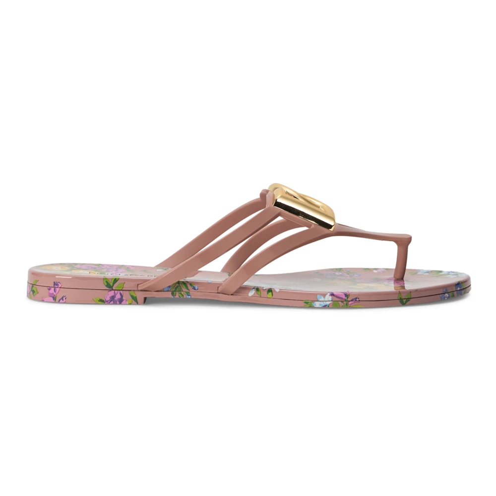 Dolce & Gabbana Women's Multicolor Flip Flops, 6 Uk, Rubber Beachwear Slides