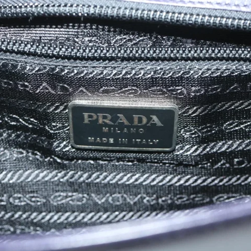Prada Vintage Pre-owned Leather prada-bags Black Dames