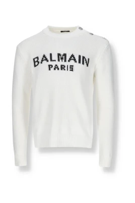Cotton Logo Sweater