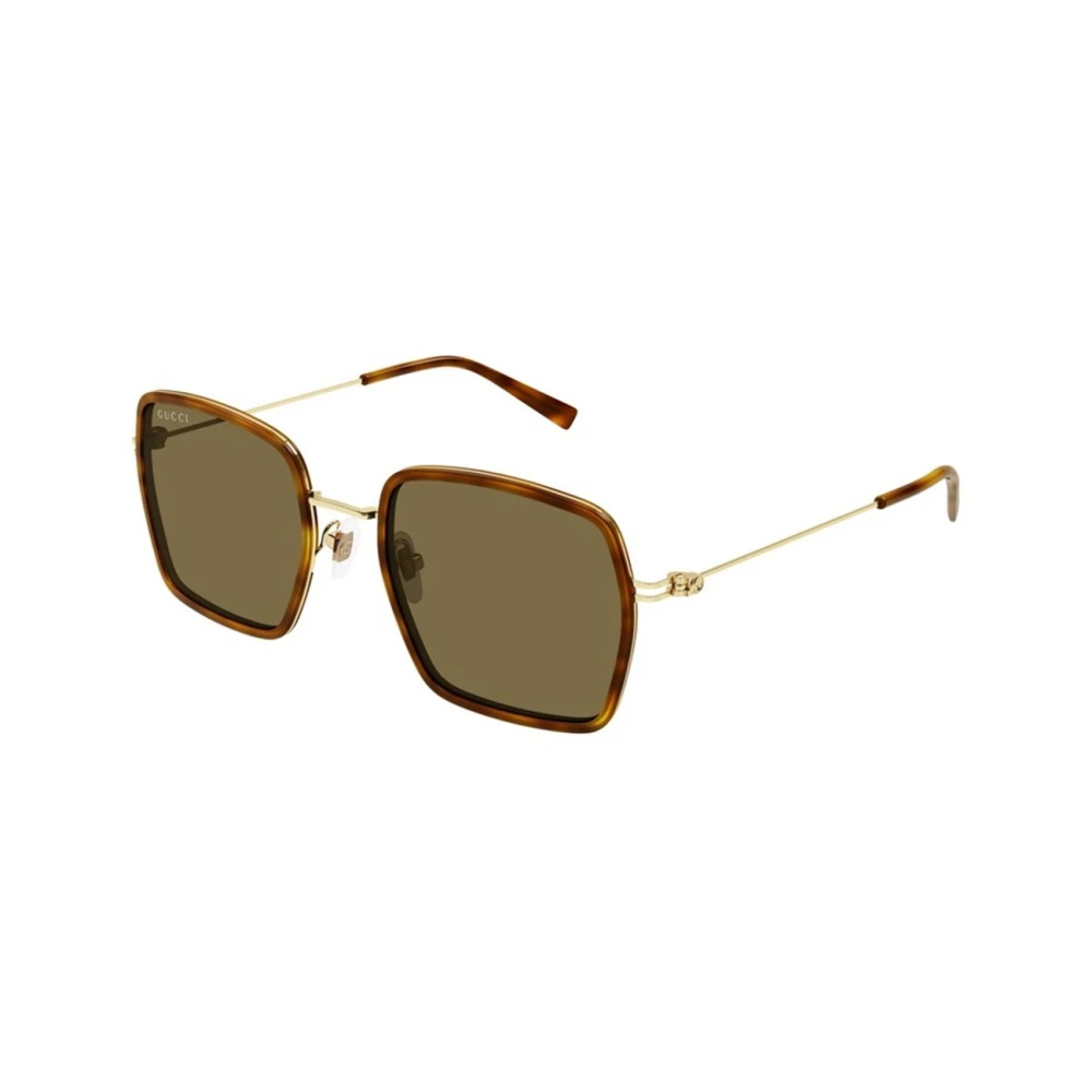 Gucci Brown Sunglasses, Unisex, 52 Mm, Authentic Stylish Glasses, Premium Quality!
