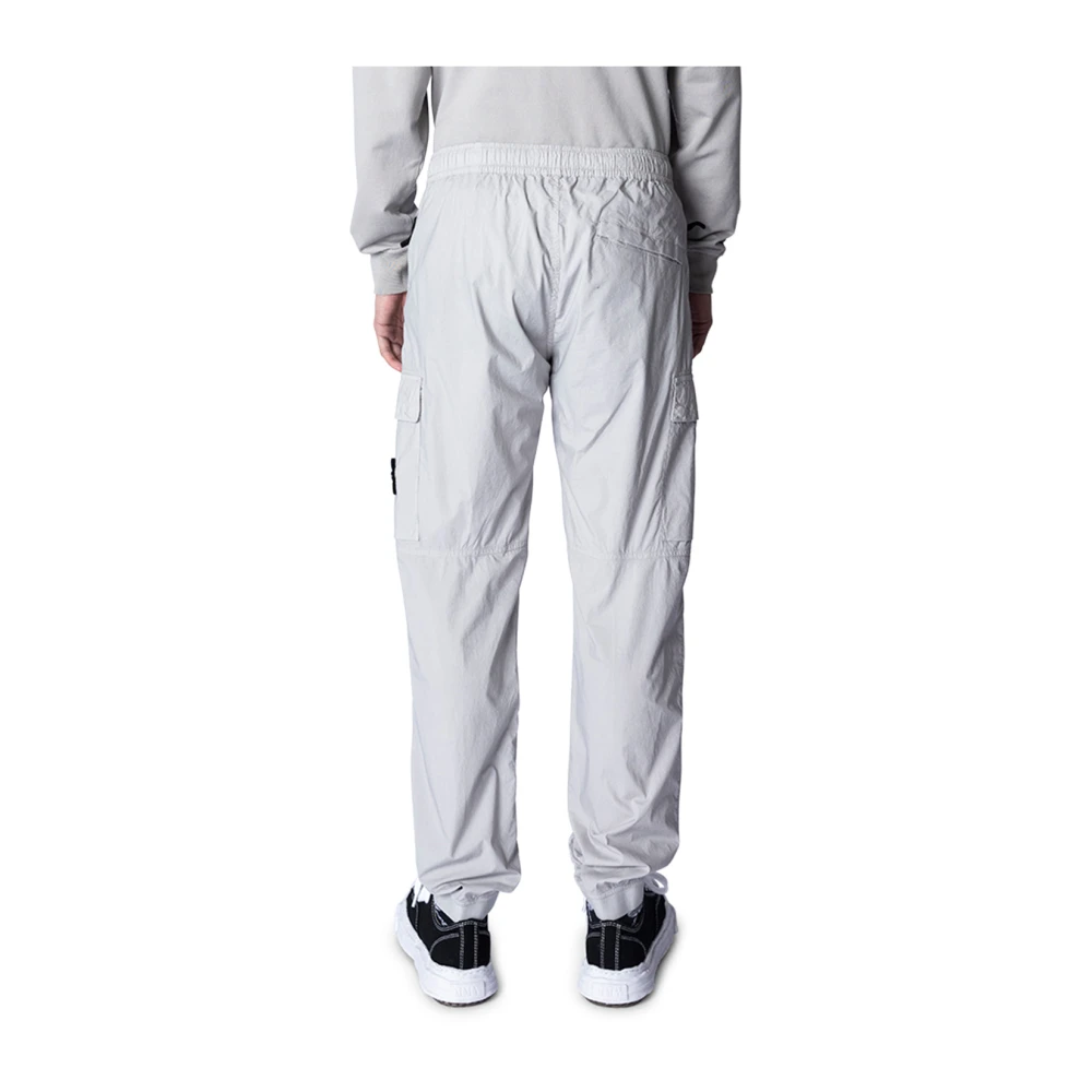 Stone Island Cargo Broek in Parel Grijs Gray Heren