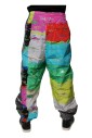 jogger-patchwork-multicolore