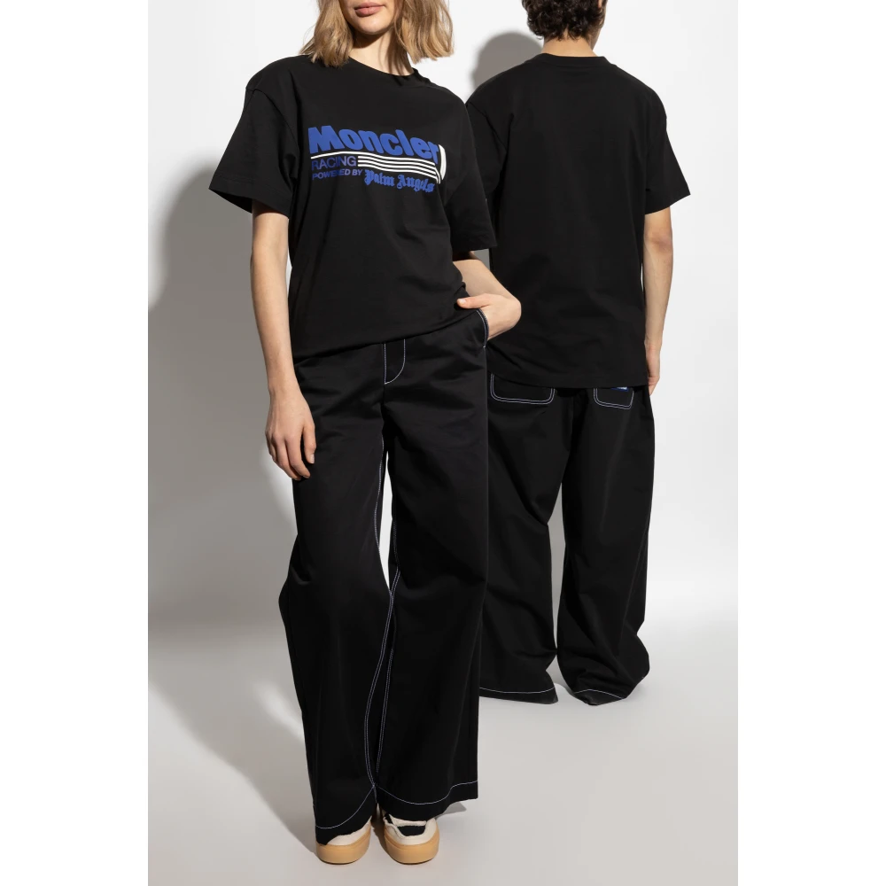 Moncler 8 Palm Angels Black Unisex