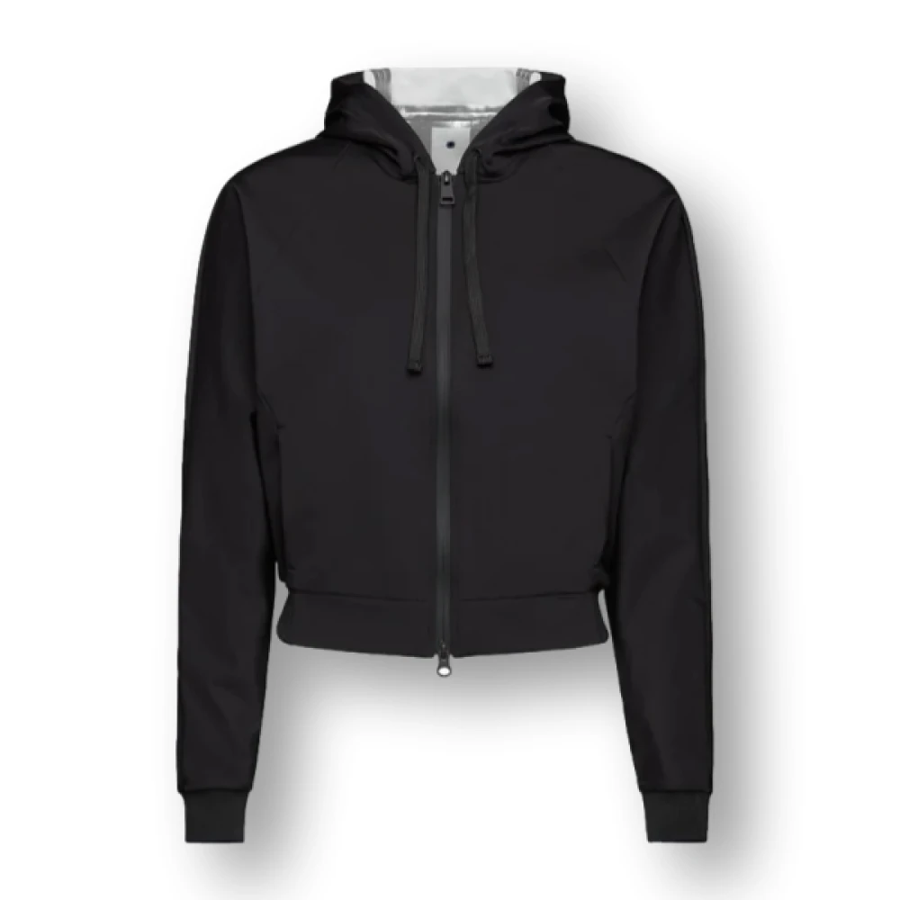 Premiata Hoodie met rits Black Dames