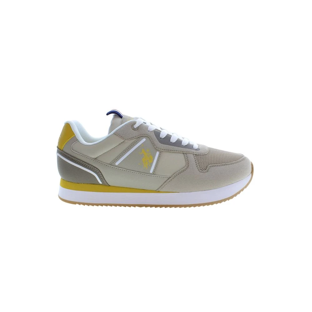 U.s. Polo Assn. Beige Men Sneaker Classic Style - Male - Sneakers - Multicolor - 10 Uk - Shoes