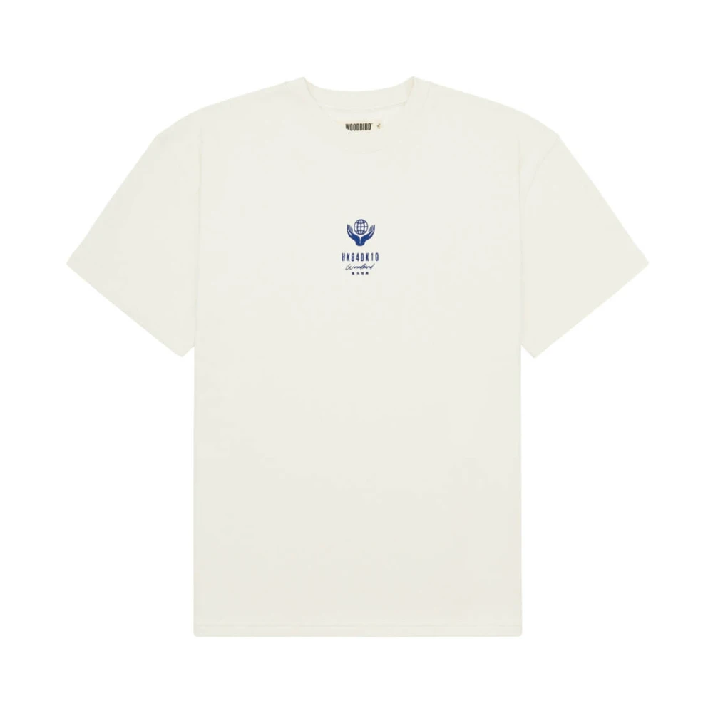 Woodbird Korte Mouw Tee 2436-403 Beige Heren