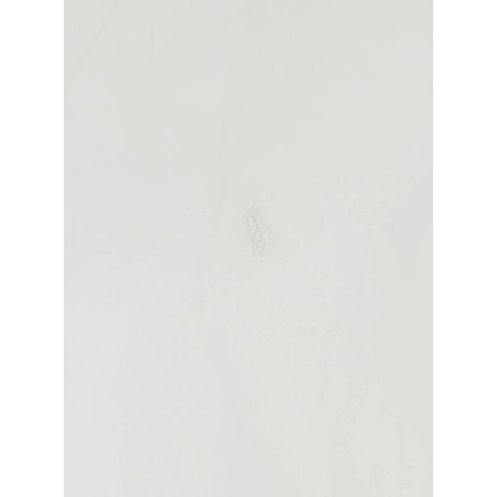 Polo Ralph Lauren Wit overhemd met puntkraag en borduurwerk White Heren