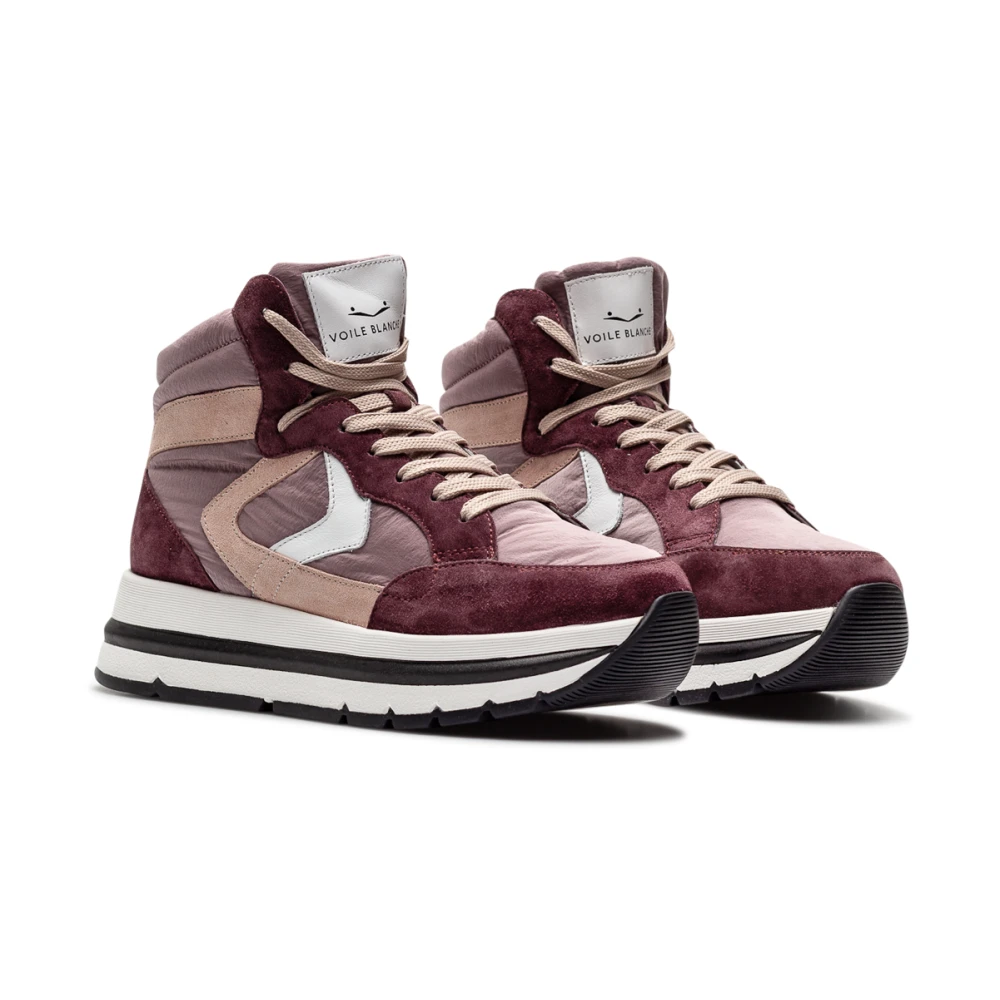 Voile Blanche Violet Rose Sneakers Dames Schoenen Paars