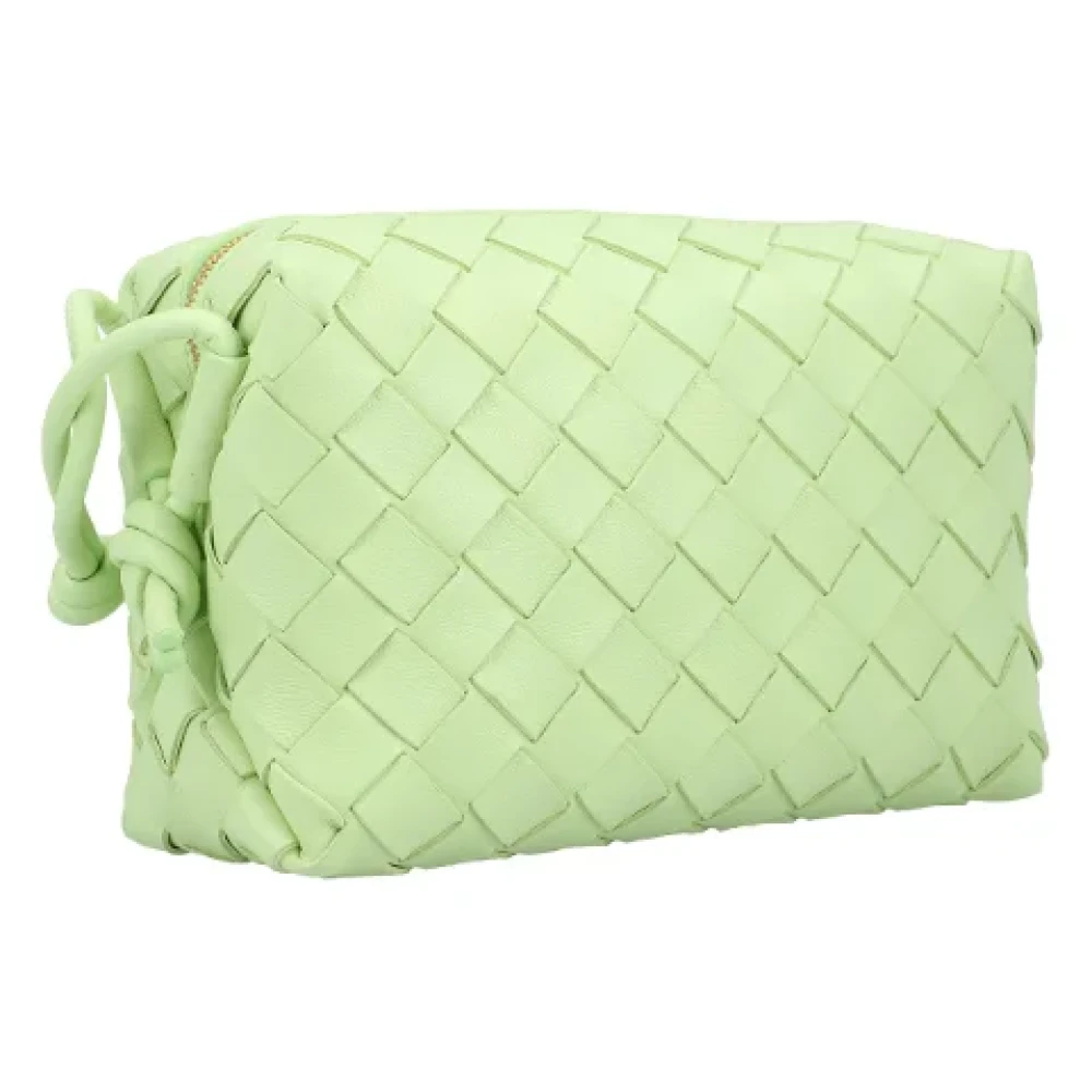 Bottega Veneta Leather shoulder-bags Green Dames