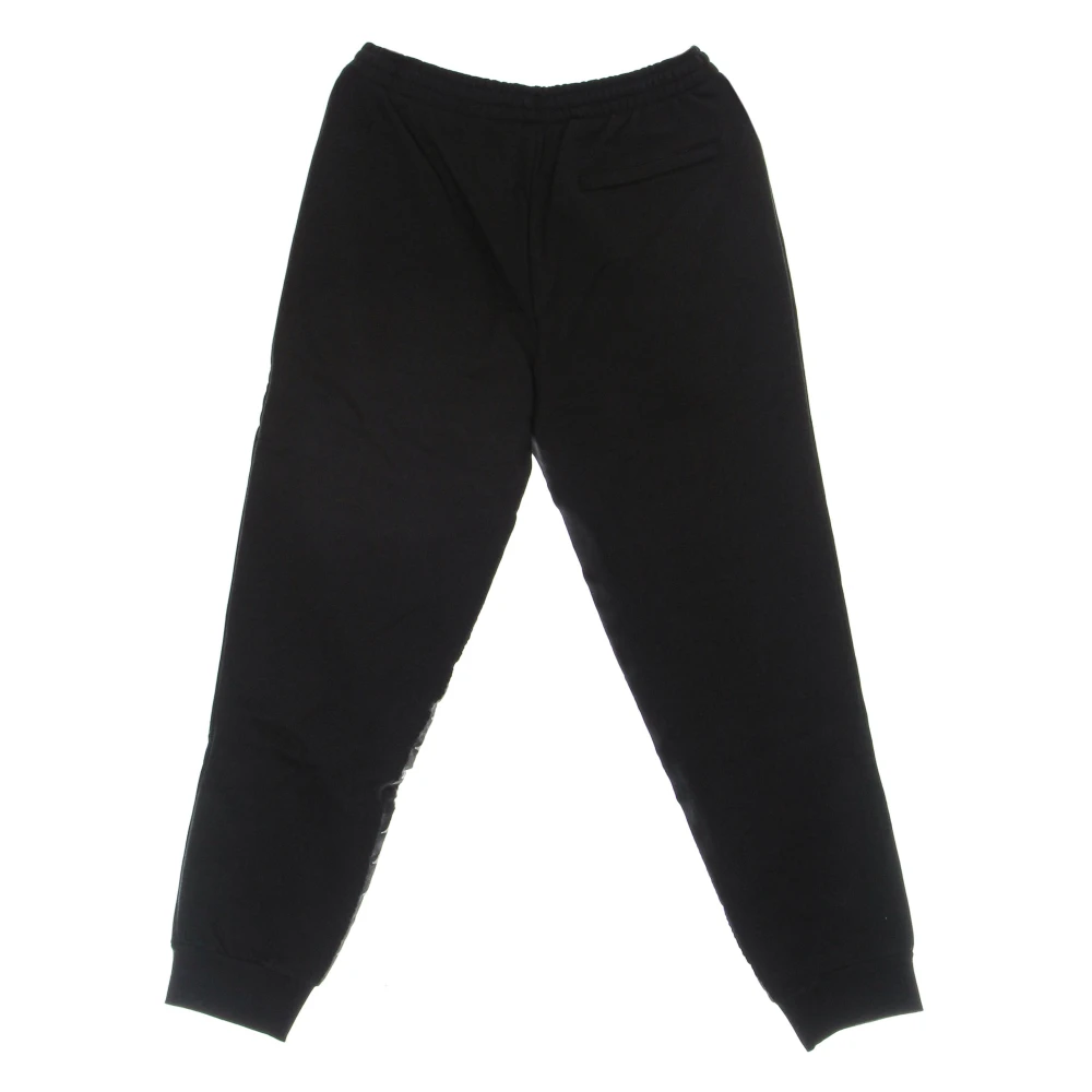 Kappa Zwarte lichtgewicht trainingsbroek met elastische taille Black Heren