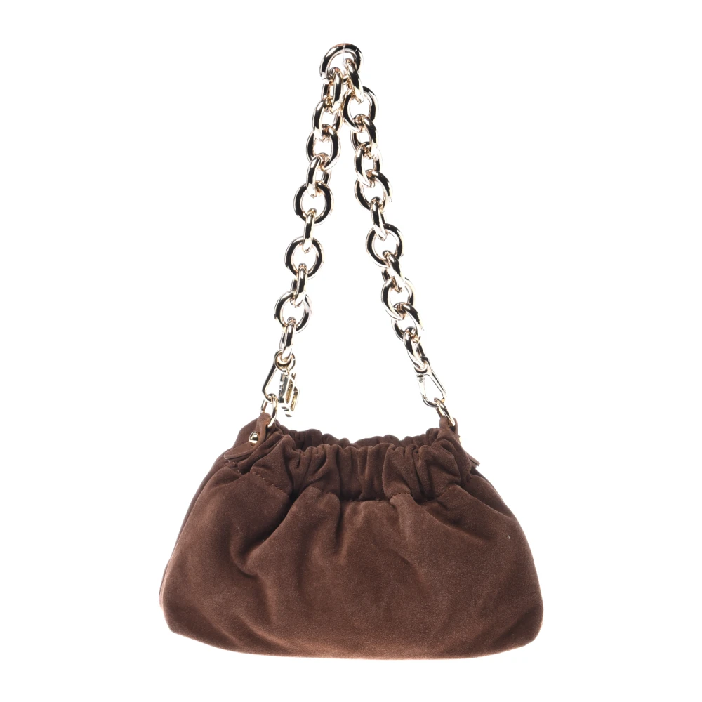 Baldinini Women's Brown Handbags, One Size, Suede Handbag