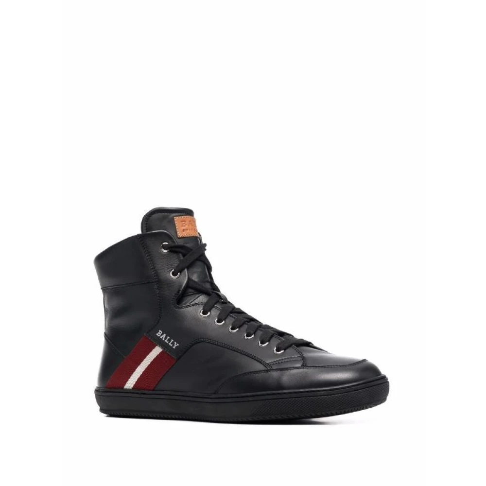 Bally Casual Zwarte Enkellaarzen Heren Schoenen