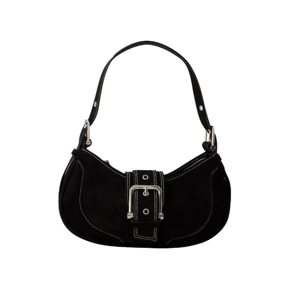 Osoi Leather shoulder-bags Black Dames