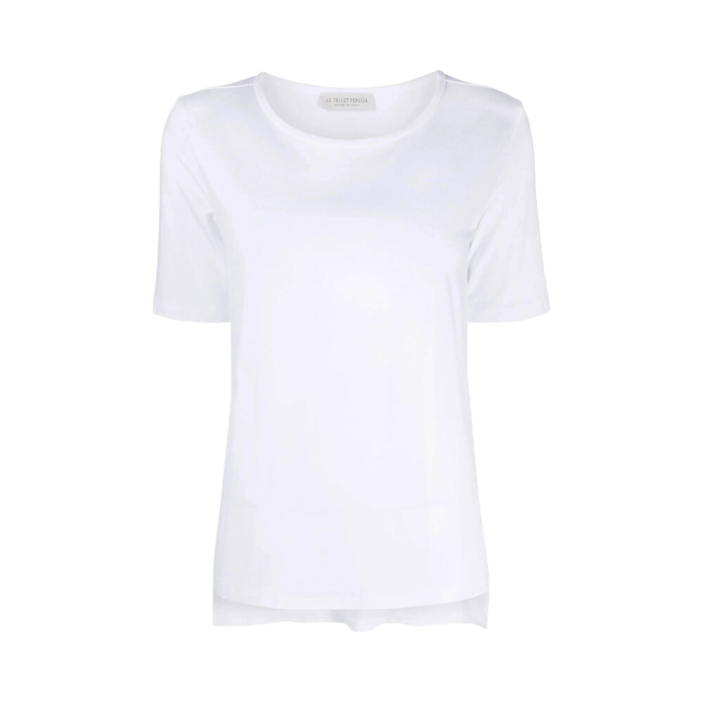 LE TRICOT PERUGIA 売れ筋商品|||ル トリコット ペルージャ Tシャツ トップス レディース T-shirts White LE TRICOT PERUGIA ル トリコット ペルージャ Tシャツ トップス