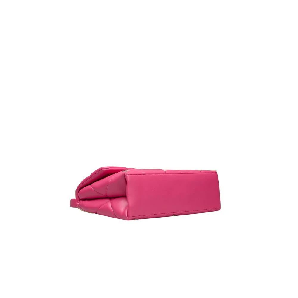 Love Moschino Kleurrijke Polyethyleen Schoudertas Pink Dames