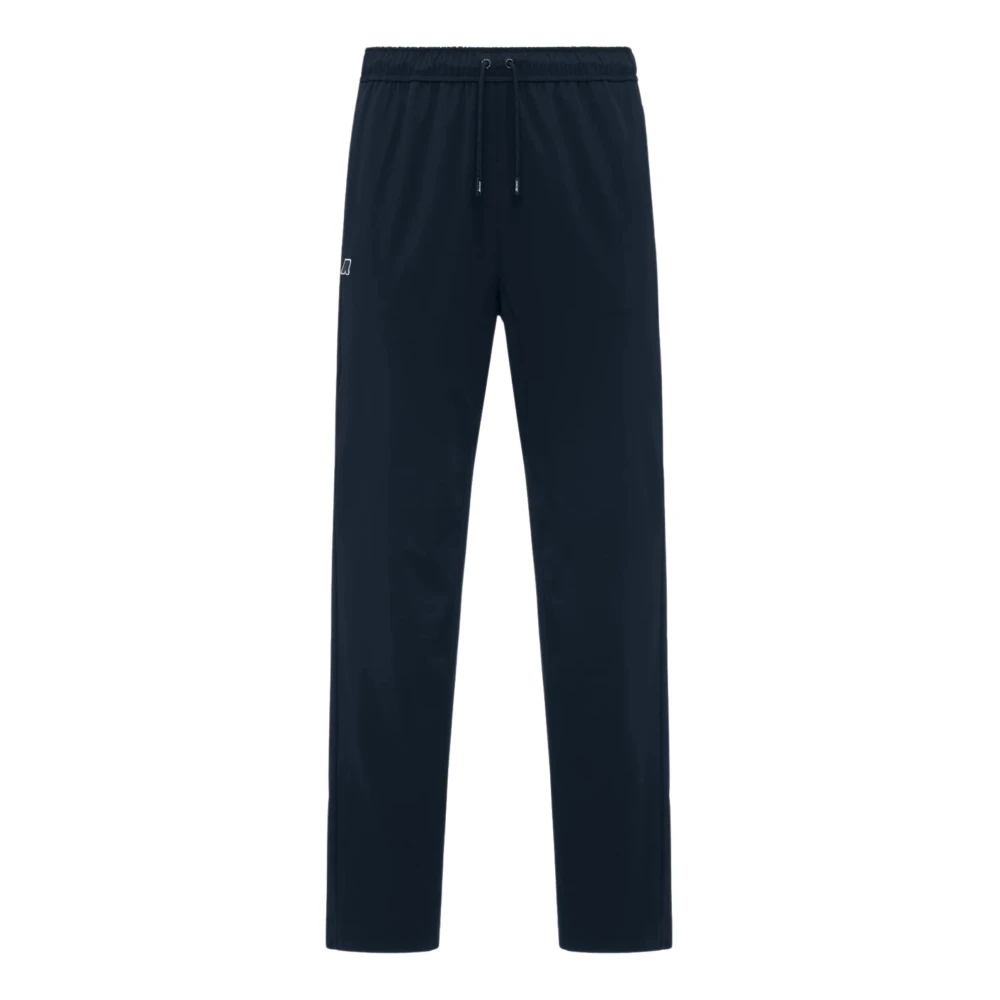 K-Way Men's Blue Merager Travel Trousers - Straight Trousers - M - Trousers