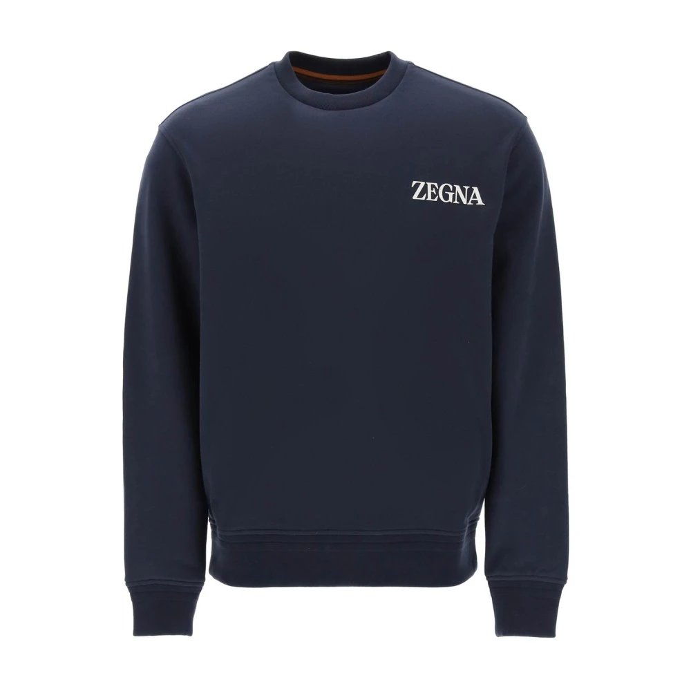 Ermenegildo Zegna Sweatshirts Blue Heren