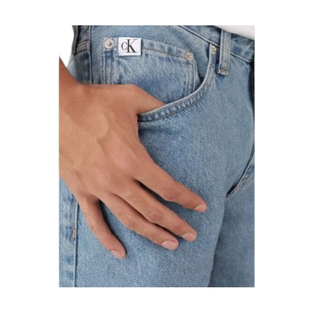 Calvin Klein Jeans Klassieke Straight Fit Denim Jeans Blue Heren