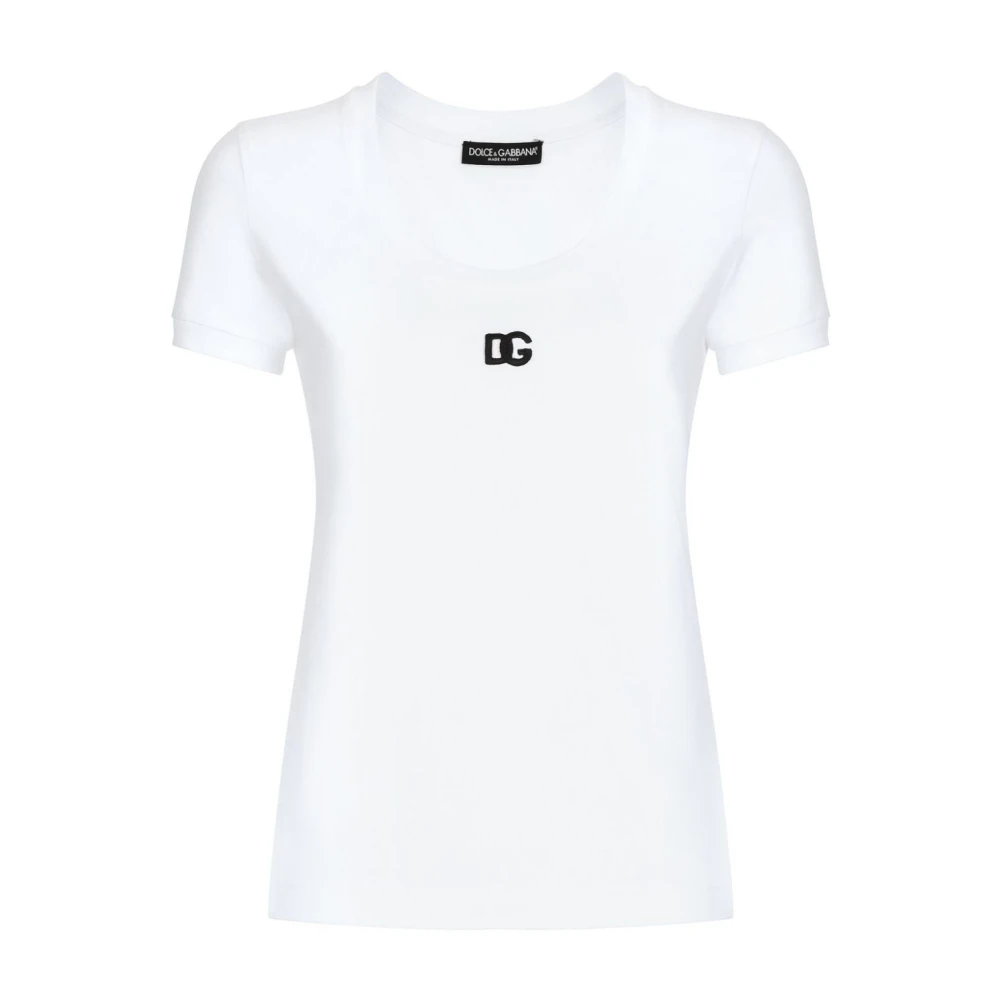 Dolce & Gabbana Klassiek T-shirt White Dames