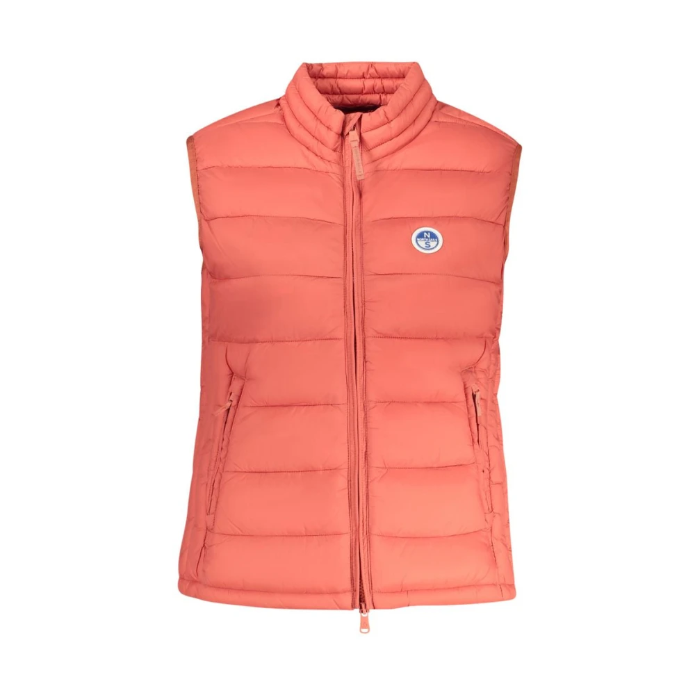 North Sails Women's Red Rosso Polyester Vest - Waistcoats - Xl - Jackets