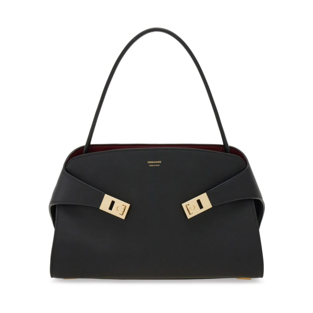 Salvatore Ferragamo Zwarte Tassen Collectie Black Dames