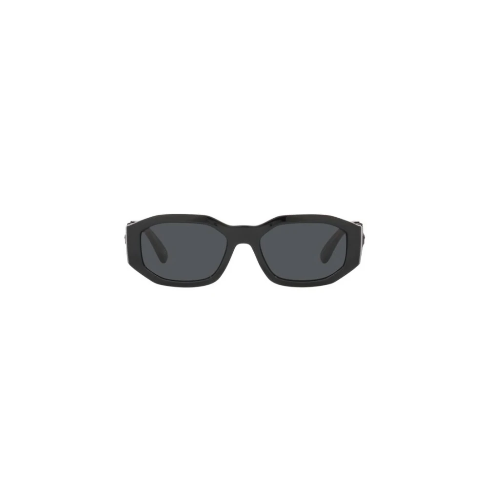 Versace Men's Black Sunglasses, 53 Mm, Irregular Sunglasses