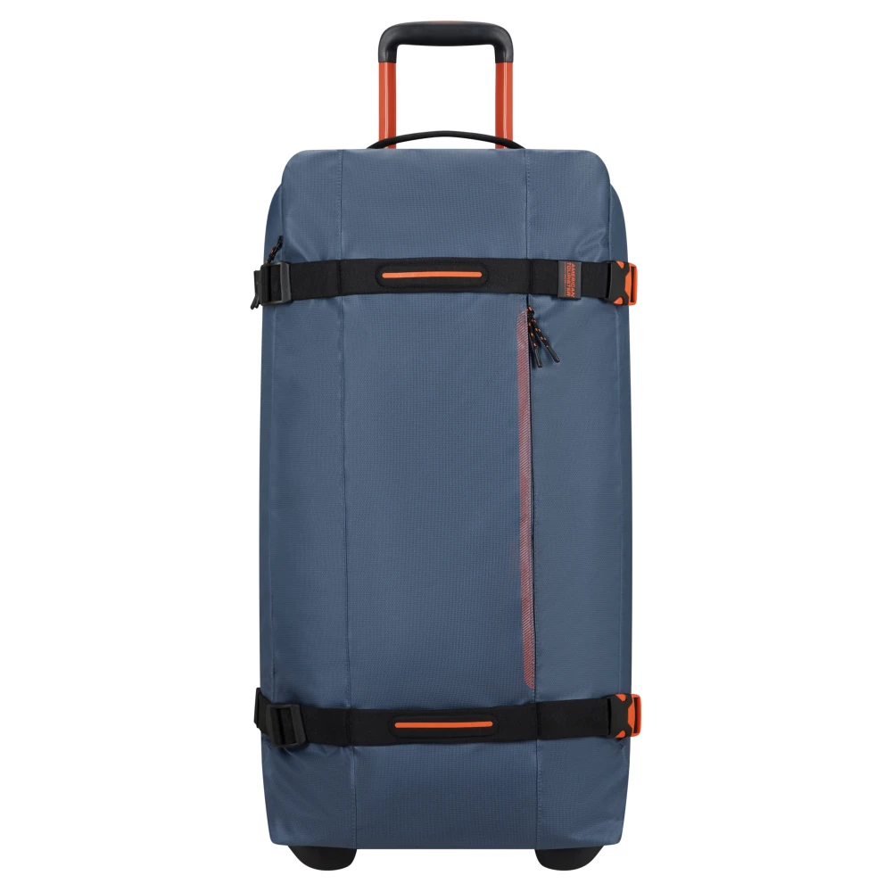 American Tourister Blue Urban Track Duffle Bag With Tsa Lock - Unisex - Suitcases - One Size - Suitcases