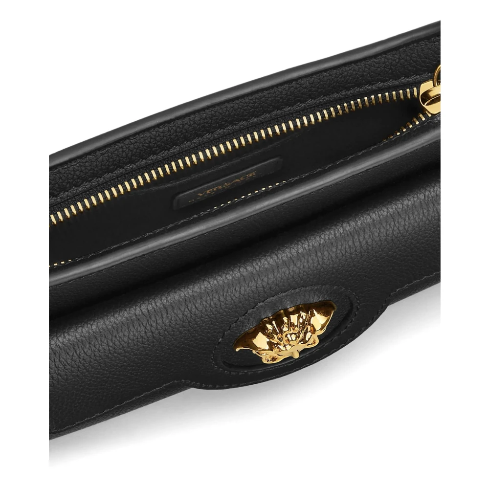 Versace Zwart Goud Mini Tas Black Dames