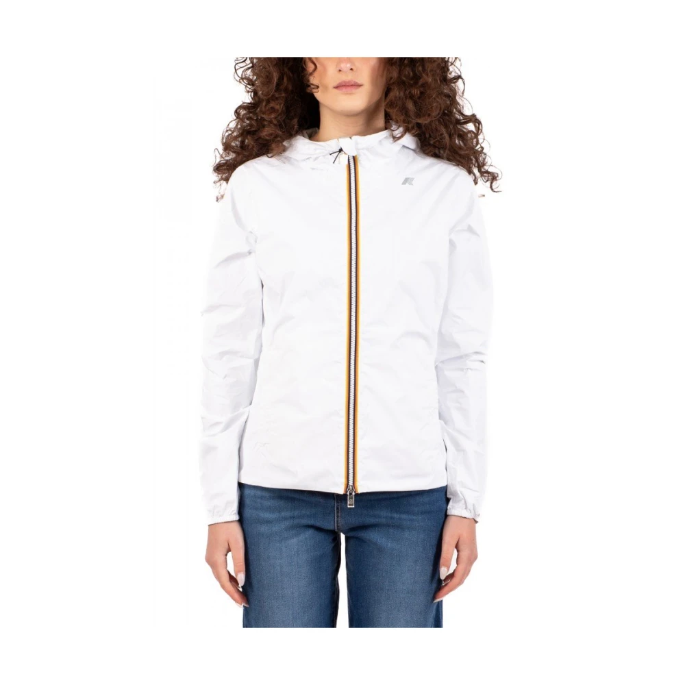 K-Way Donna Bianco - Giacca Leggera - Jackets - Xl