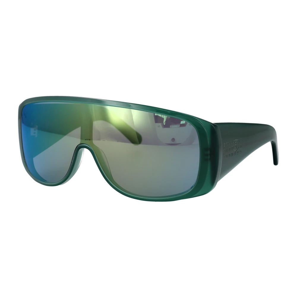 Maison Margiela Unisex Green Mask Sunglasses - Sunglasses - 69 Mm - Accessories