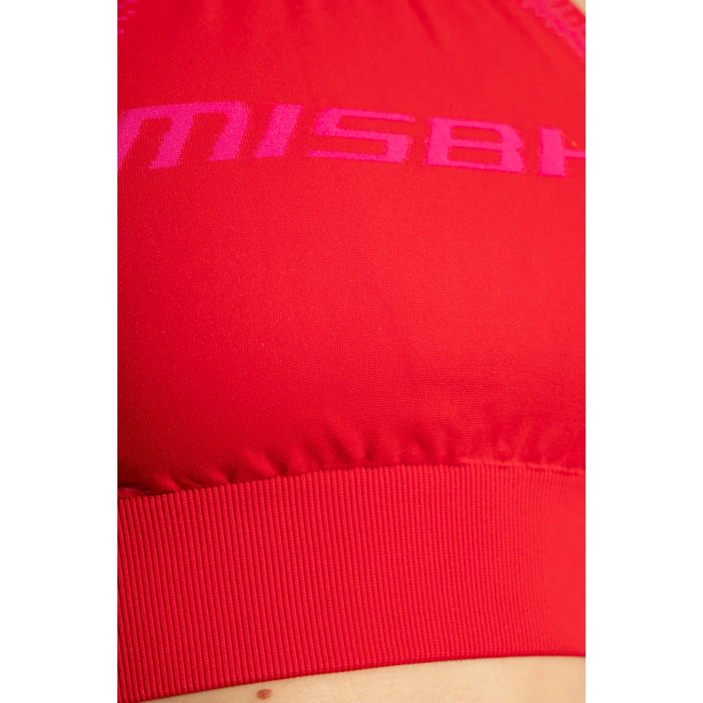 Misbhv Top met logo Red Dames