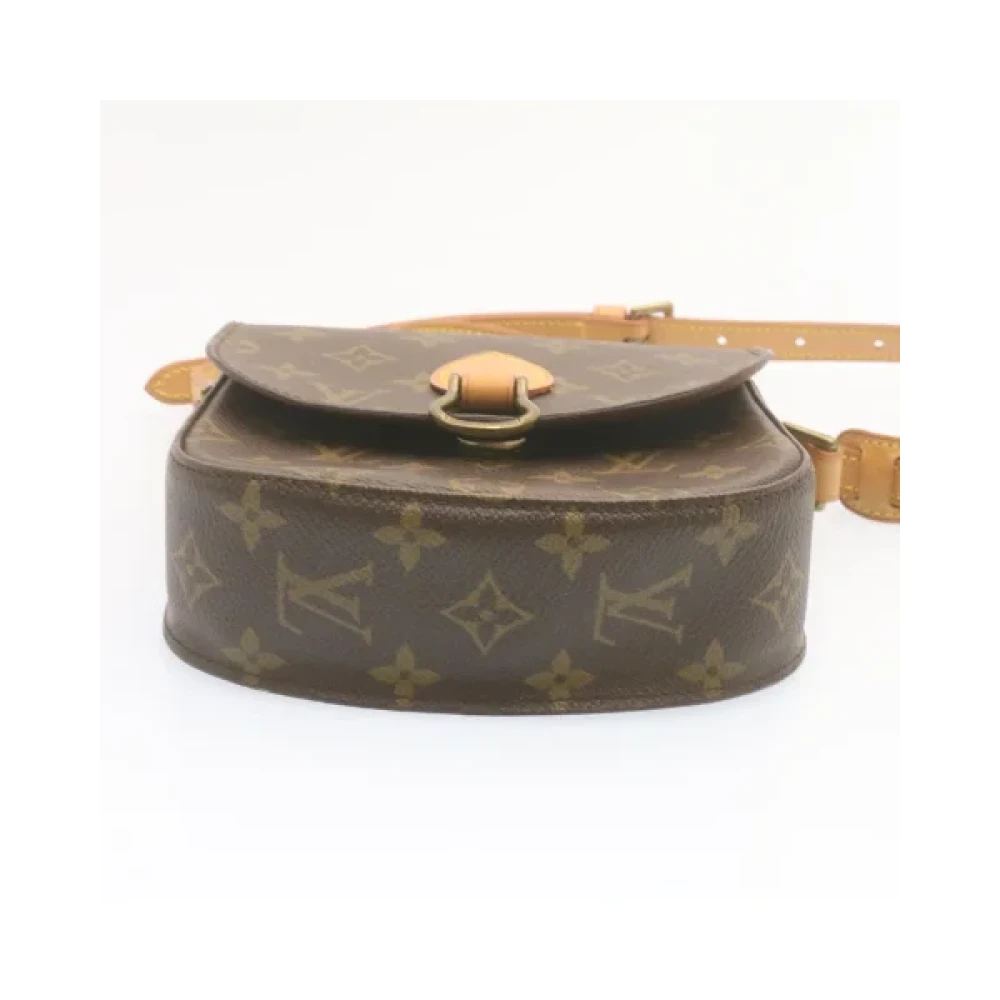 Louis Vuitton Vintage Tweedehands Louis Vuitton Cartouchiere in Monogram Canvas Brown Dames