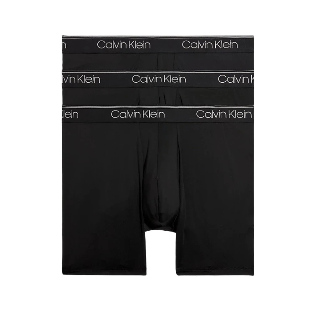 Calvin Klein 3-Pack Microfiber Briefs Black Heren