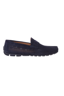 blue-perforated-leather-loafer