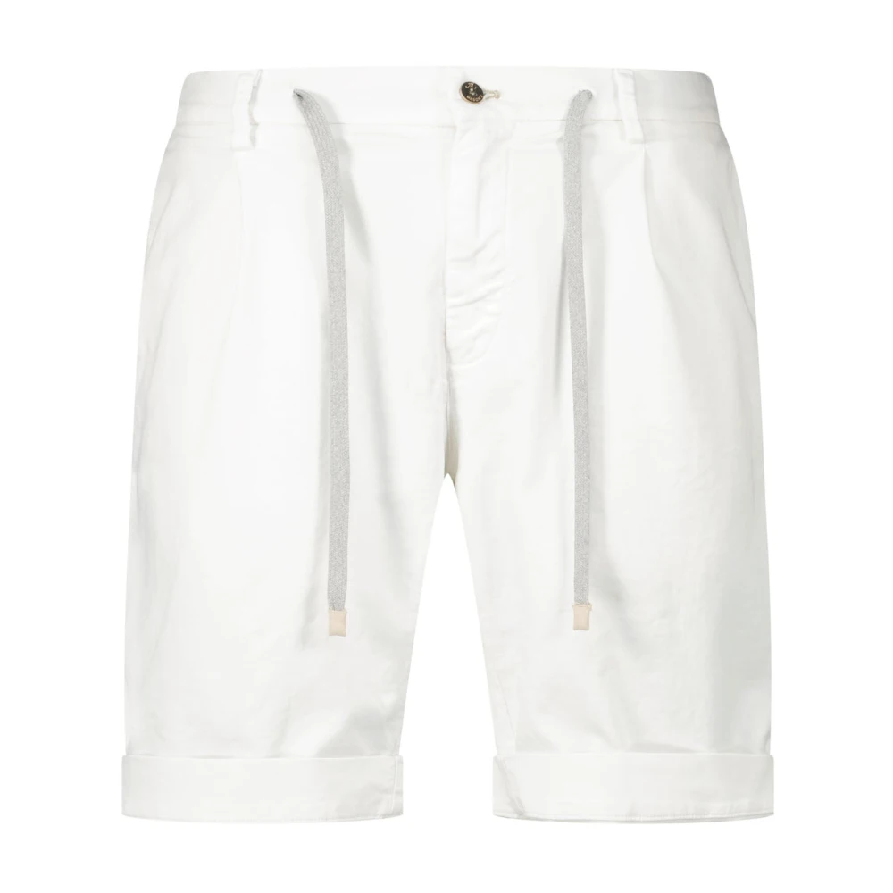 Mason's Katoenen New York Shorts White Heren
