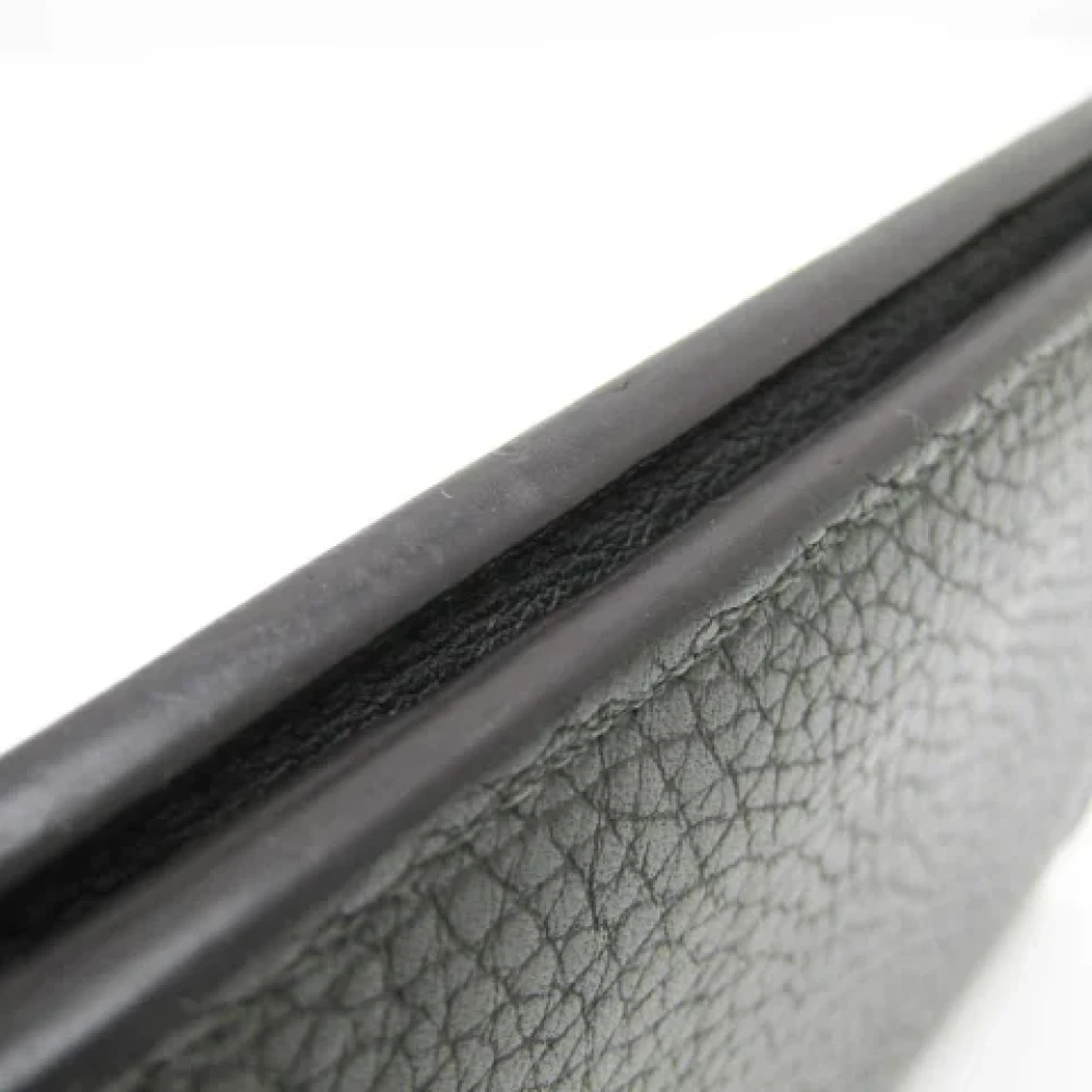 Louis Vuitton Vintage Pre-owned Leather wallets Black Heren