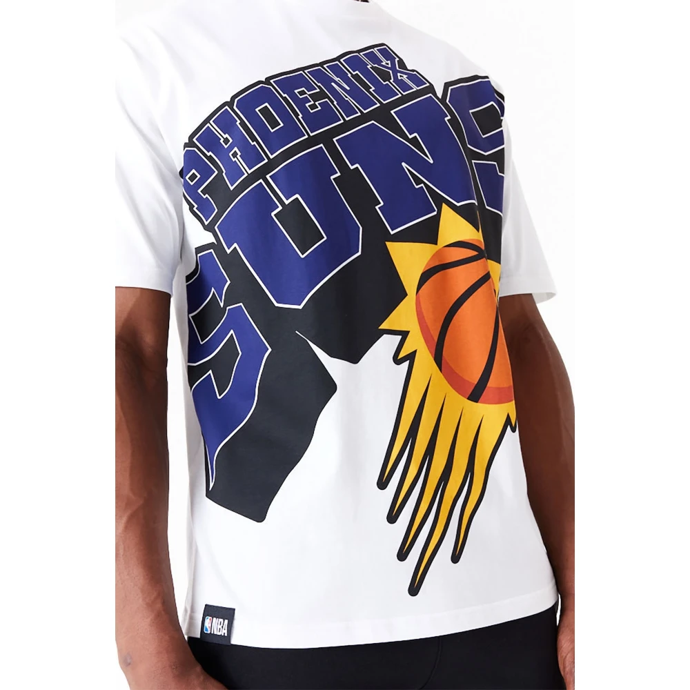 new era Suns NBA Wit T-shirt White Heren