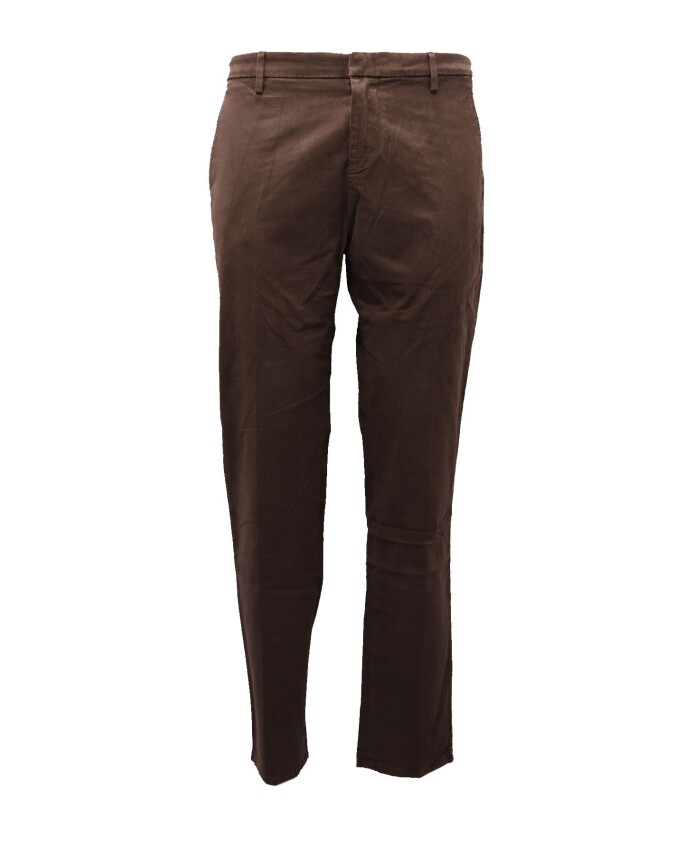 pantalon-en-coton-imprime-modele-gaubert